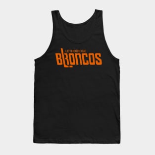 Defunct - Lethbridge Broncos Hockey Tank Top